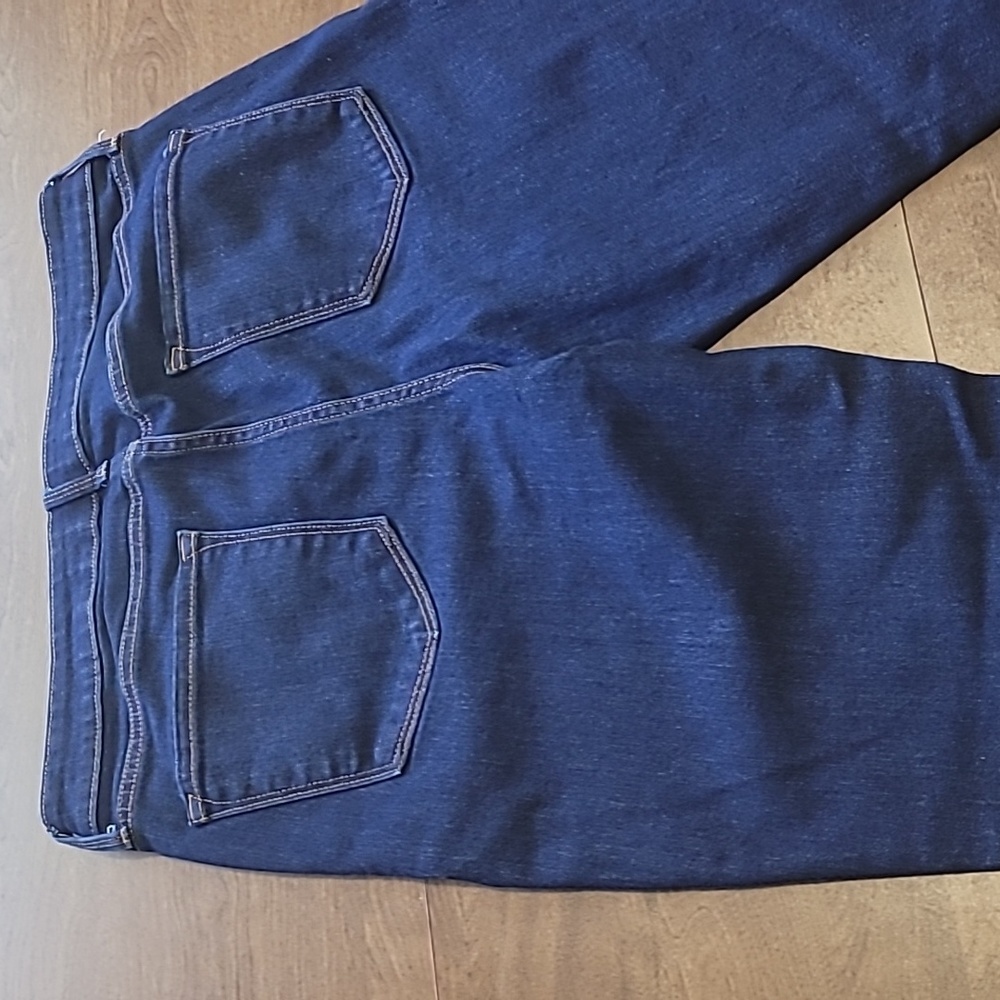 Old Navy High Rise Straight Leg Jeans Women's Size 14 Casual Denim - Picture 4 of 13